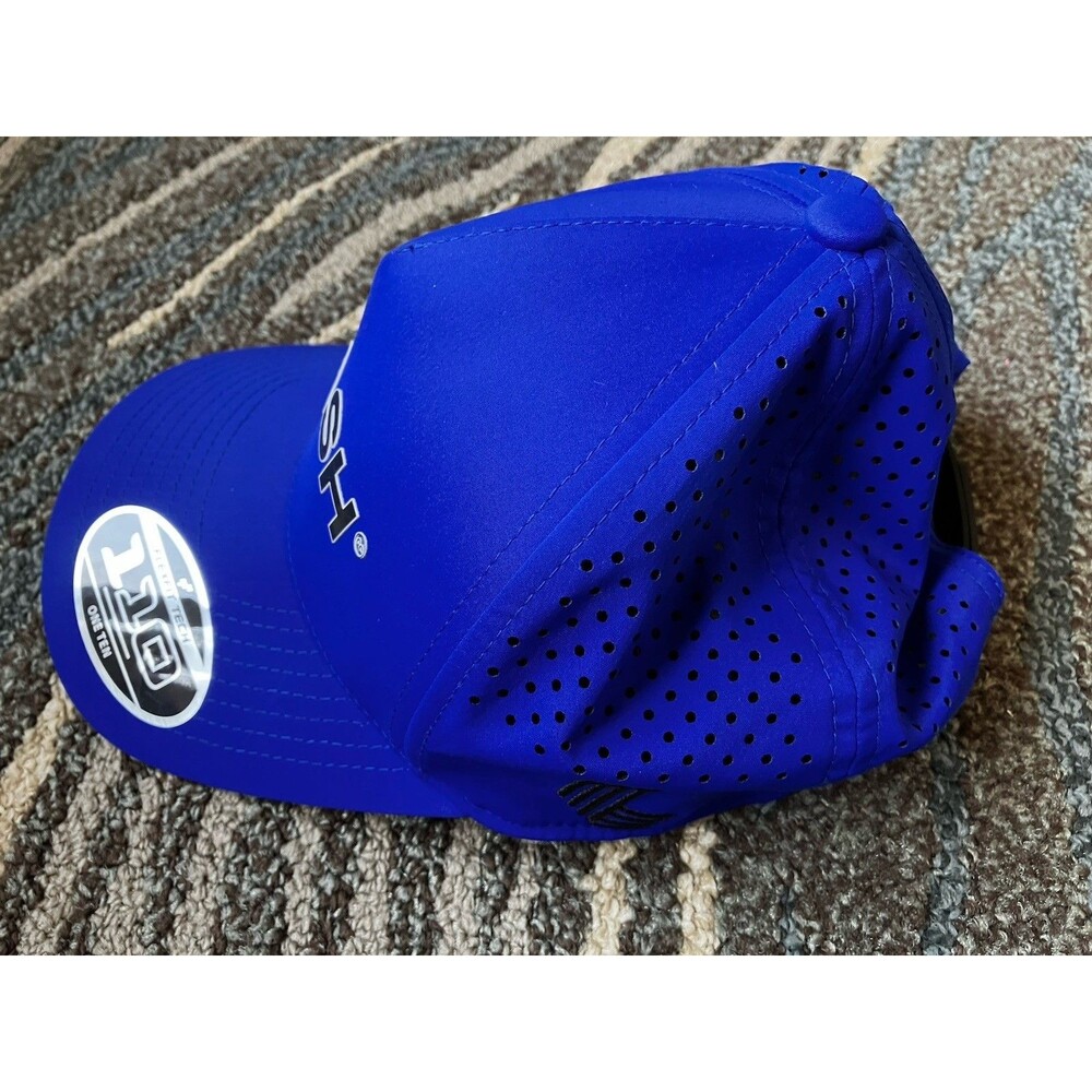 SMASH Classic Team Hat O/S Cobalt Blue - Picture 2 of 7